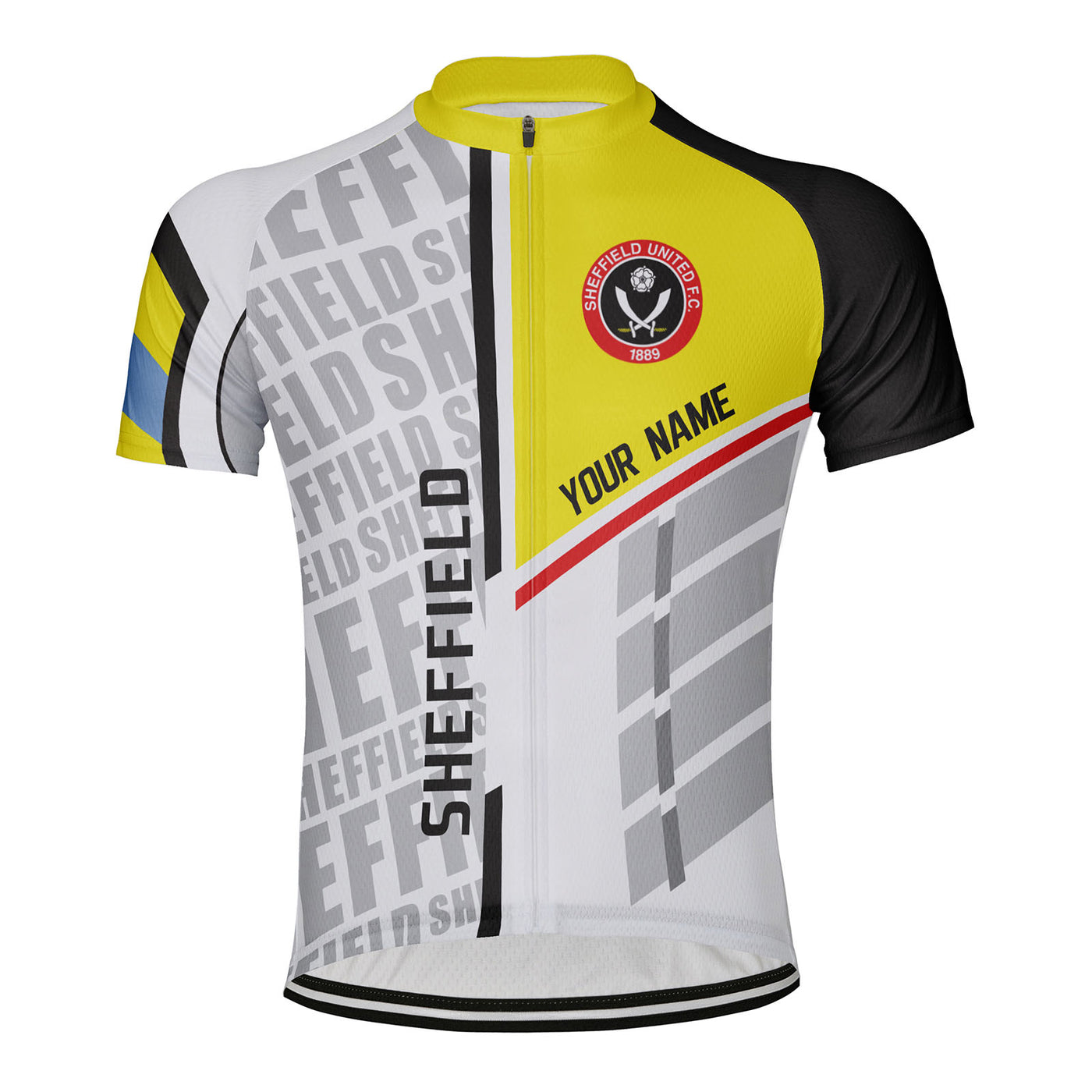 Customized Sheffield Men's Cycling Jersey Short Sleeve