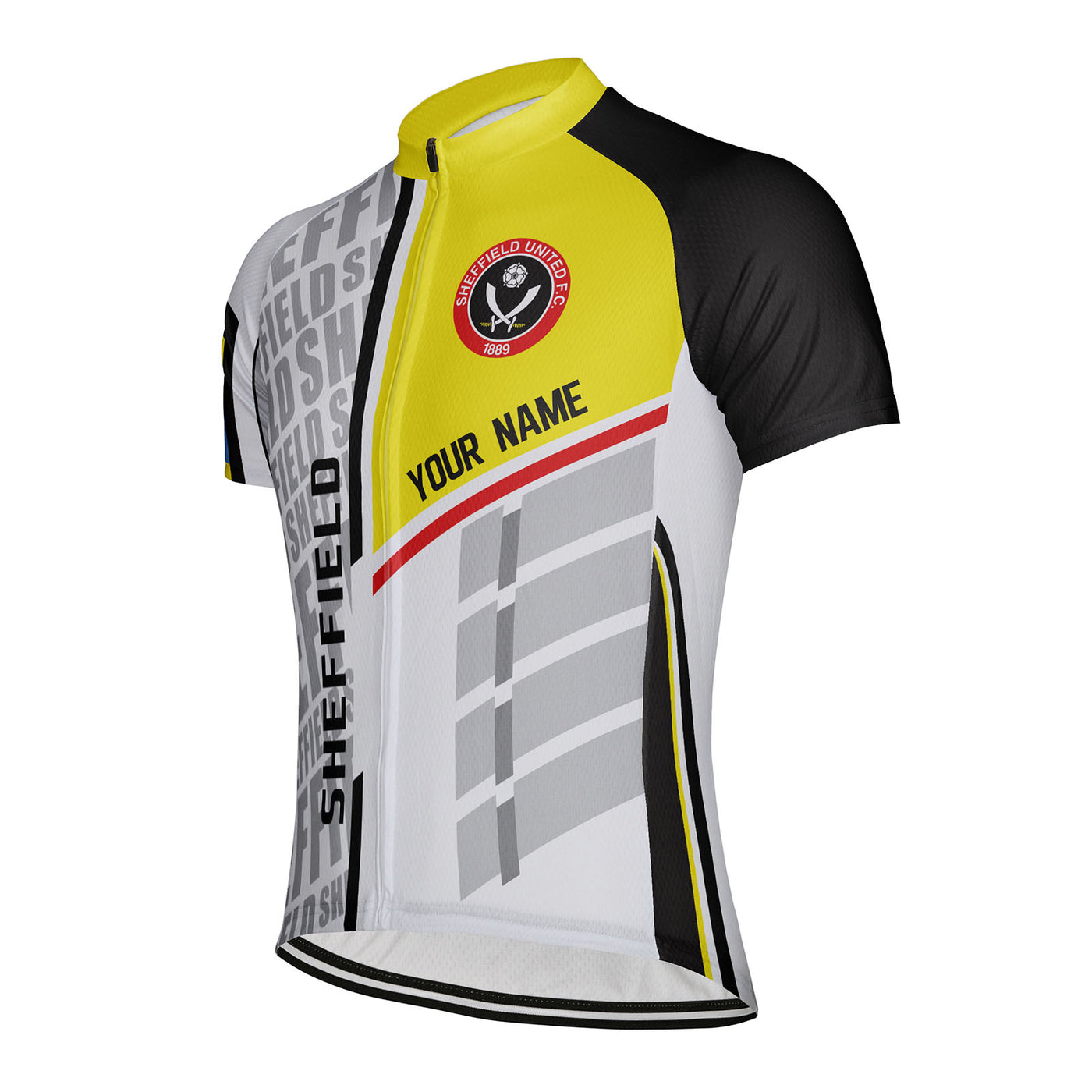 Customized Sheffield Men's Cycling Jersey Short Sleeve