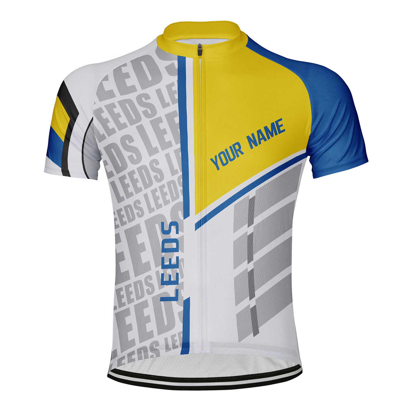 Customized Leeds Men's Cycling Jersey Short Sleeve