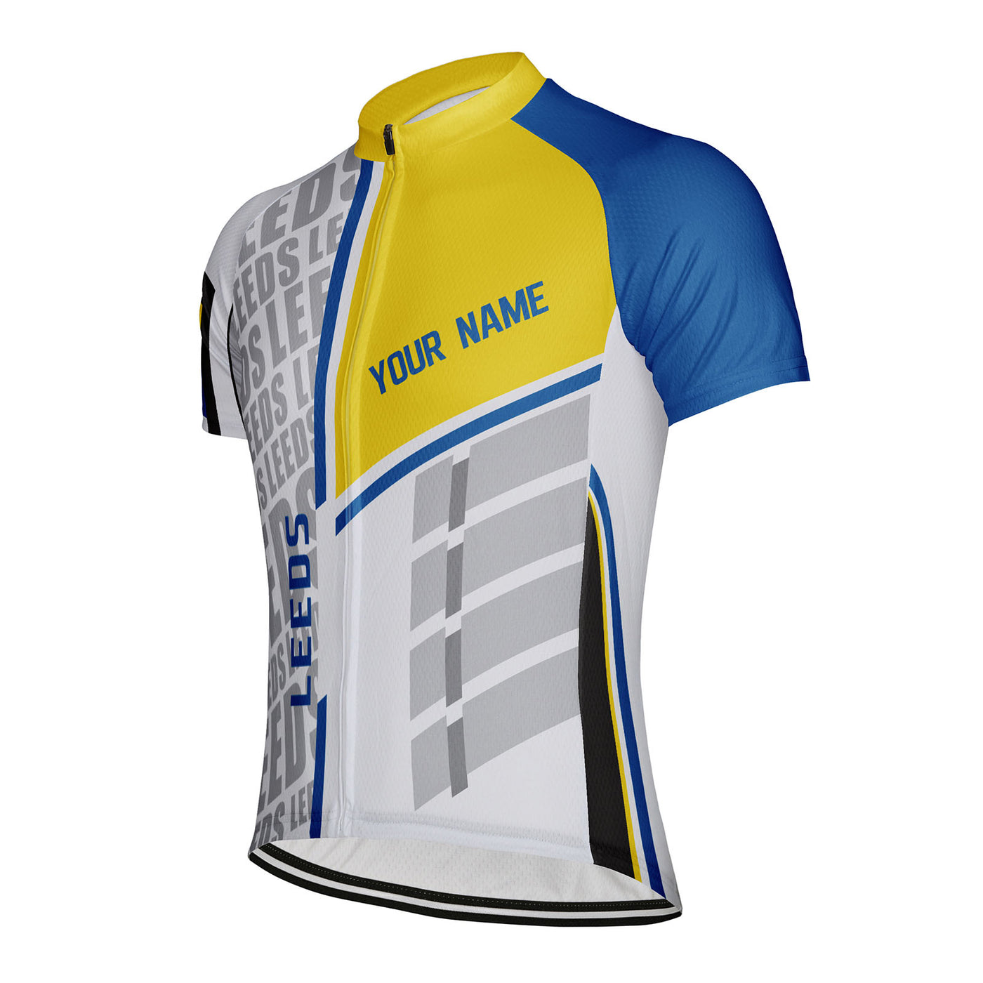 Customized Leeds Men's Cycling Jersey Short Sleeve