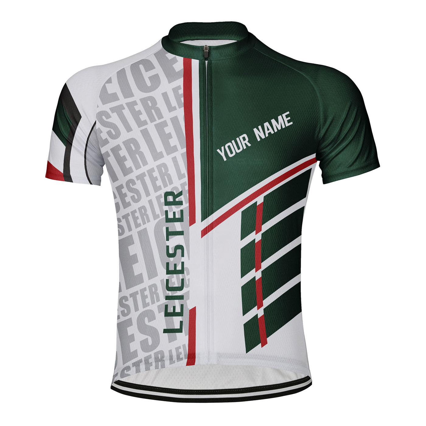 Customized Leicester Men's Cycling Jersey Short Sleeve