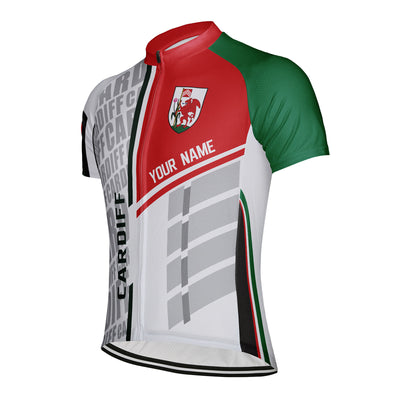 Customized Cardiff Men's Cycling Jersey Short Sleeve