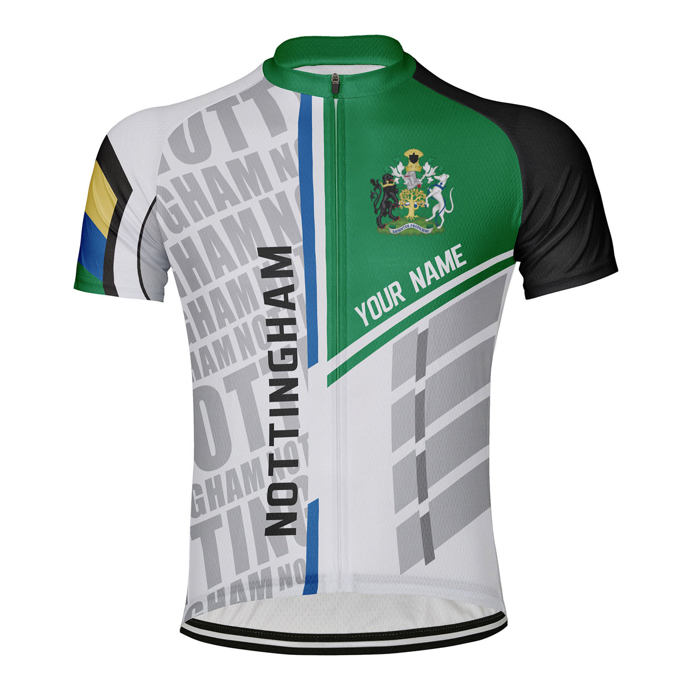 Customized Nottingham Men's Cycling Jersey Short Sleeve