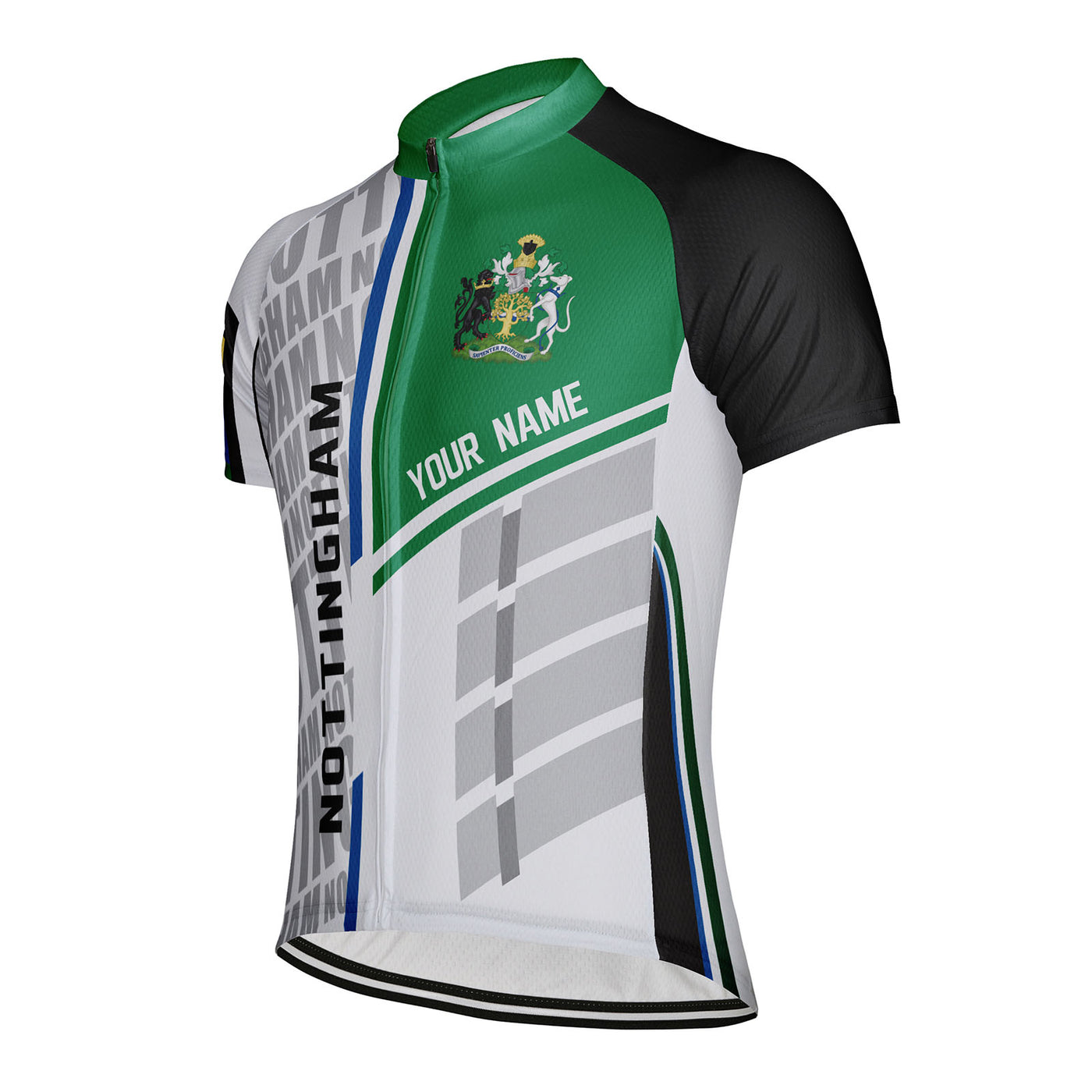 Customized Nottingham Men's Cycling Jersey Short Sleeve