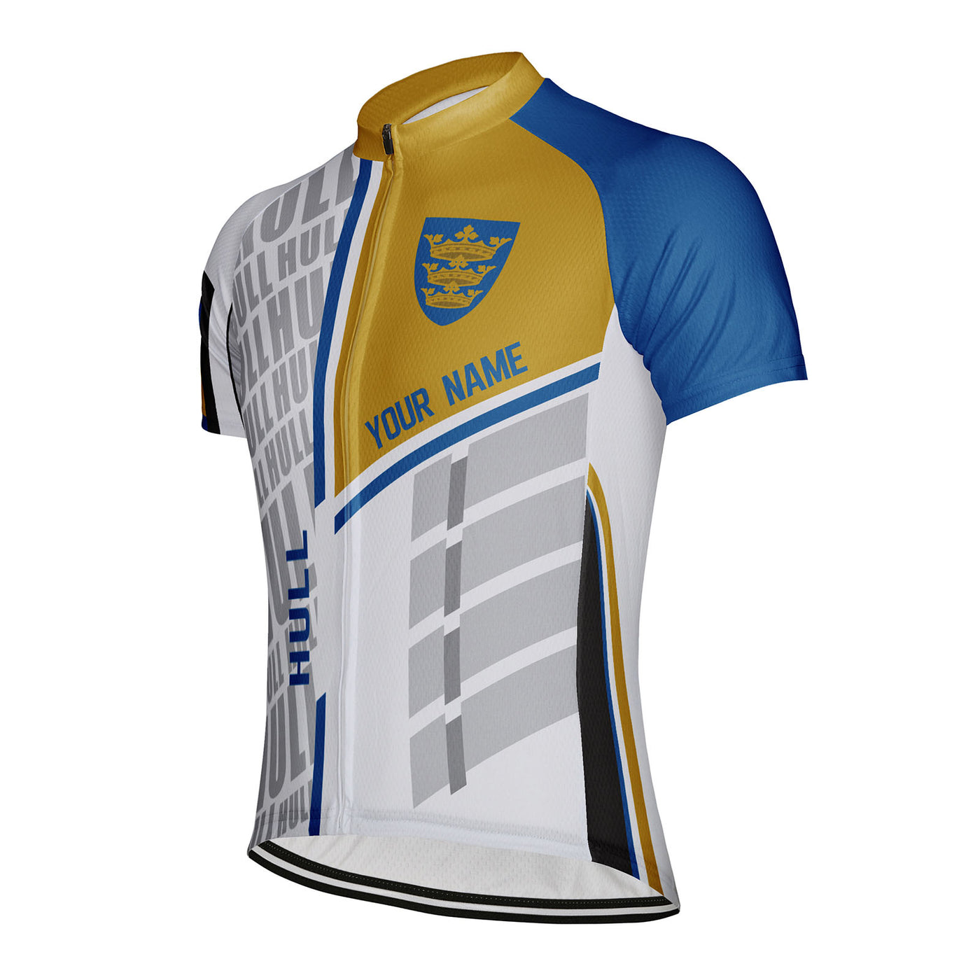 Customized Hull Men's Cycling Jersey Short Sleeve