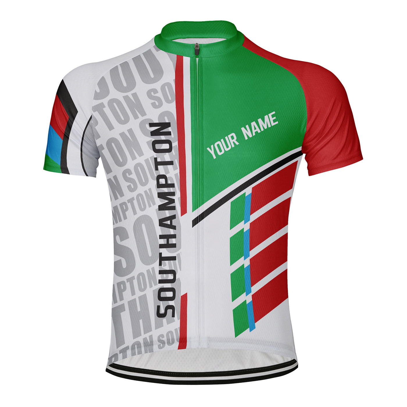 Customized Southampton Men's Cycling Jersey Short Sleeve