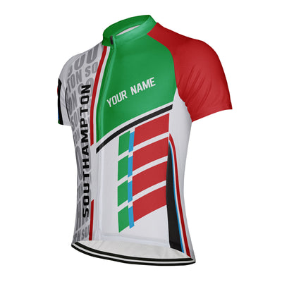 Customized Southampton Men's Cycling Jersey Short Sleeve