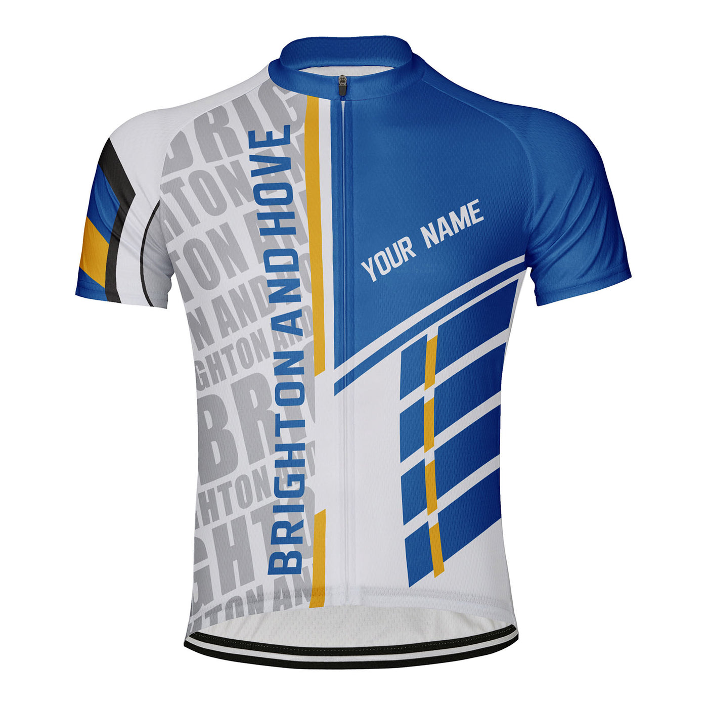 Customized Brighton and Hove Men's Cycling Jersey Short Sleeve