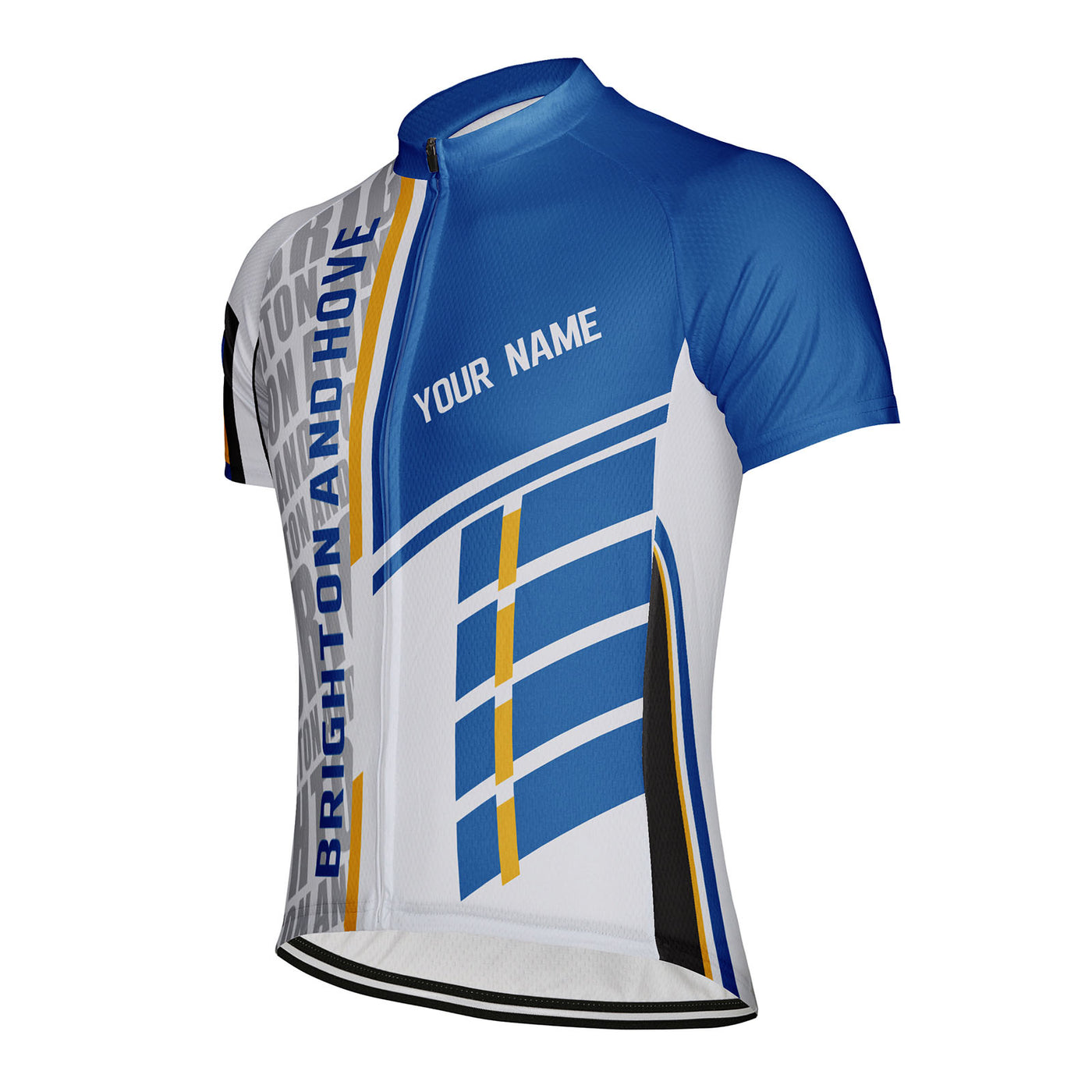 Customized Brighton and Hove Men's Cycling Jersey Short Sleeve