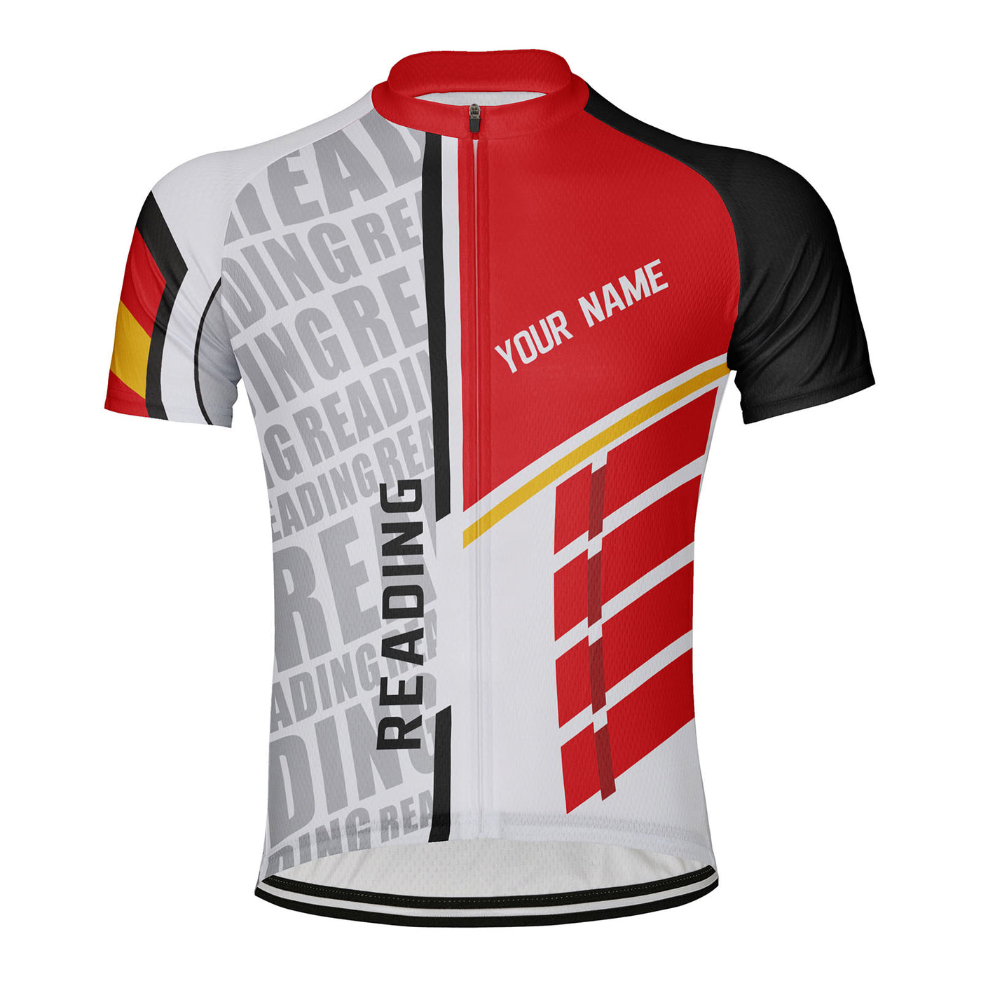 Customized Reading Men's Cycling Jersey Short Sleeve