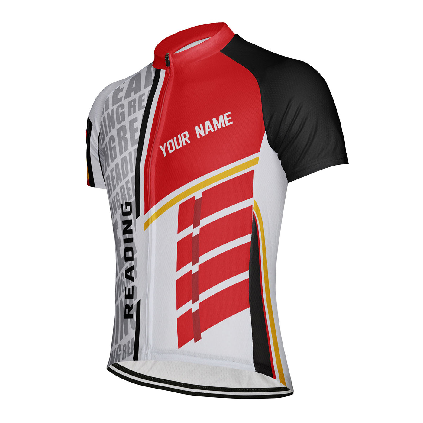 Customized Reading Men's Cycling Jersey Short Sleeve