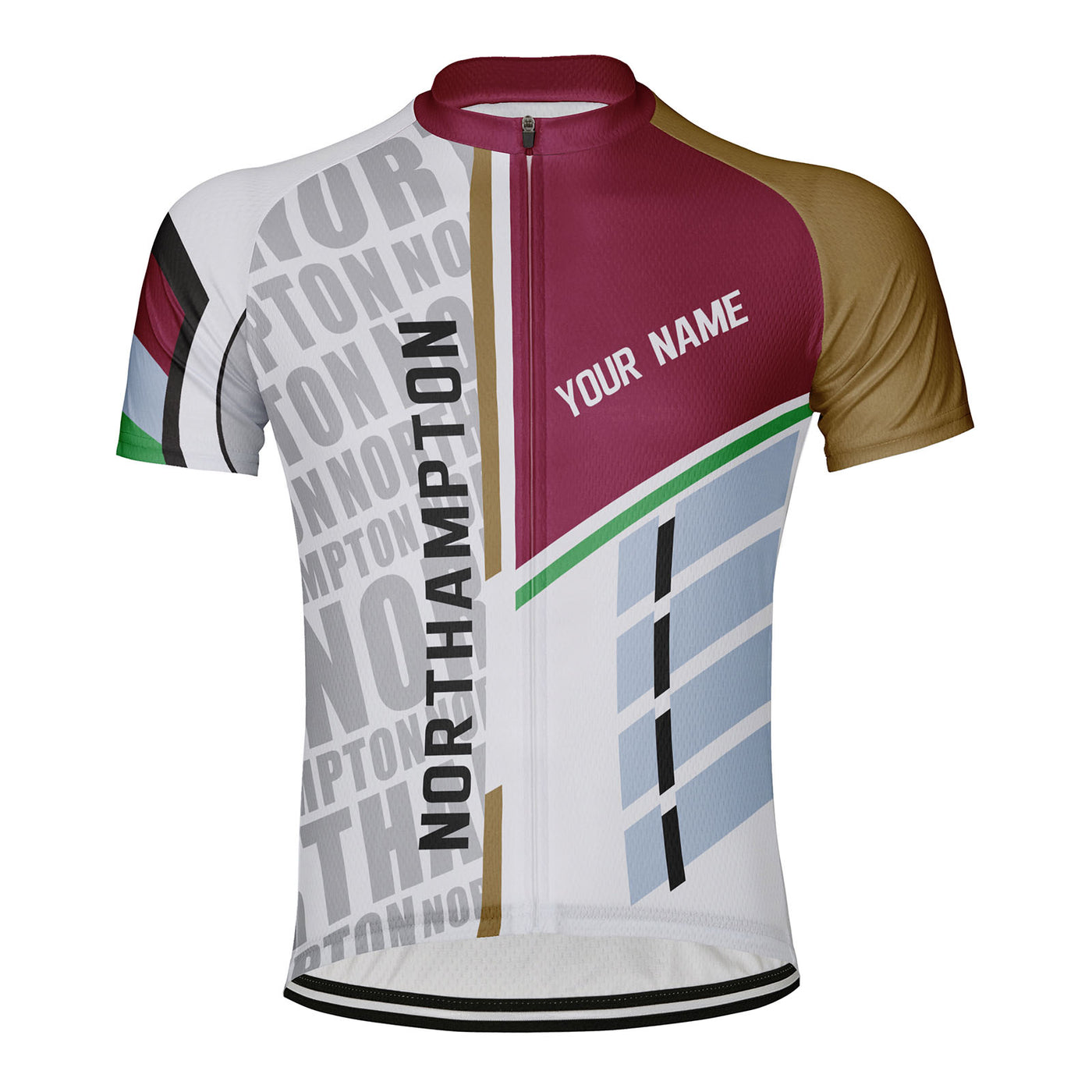 Customized Northampton Men's Cycling Jersey Short Sleeve