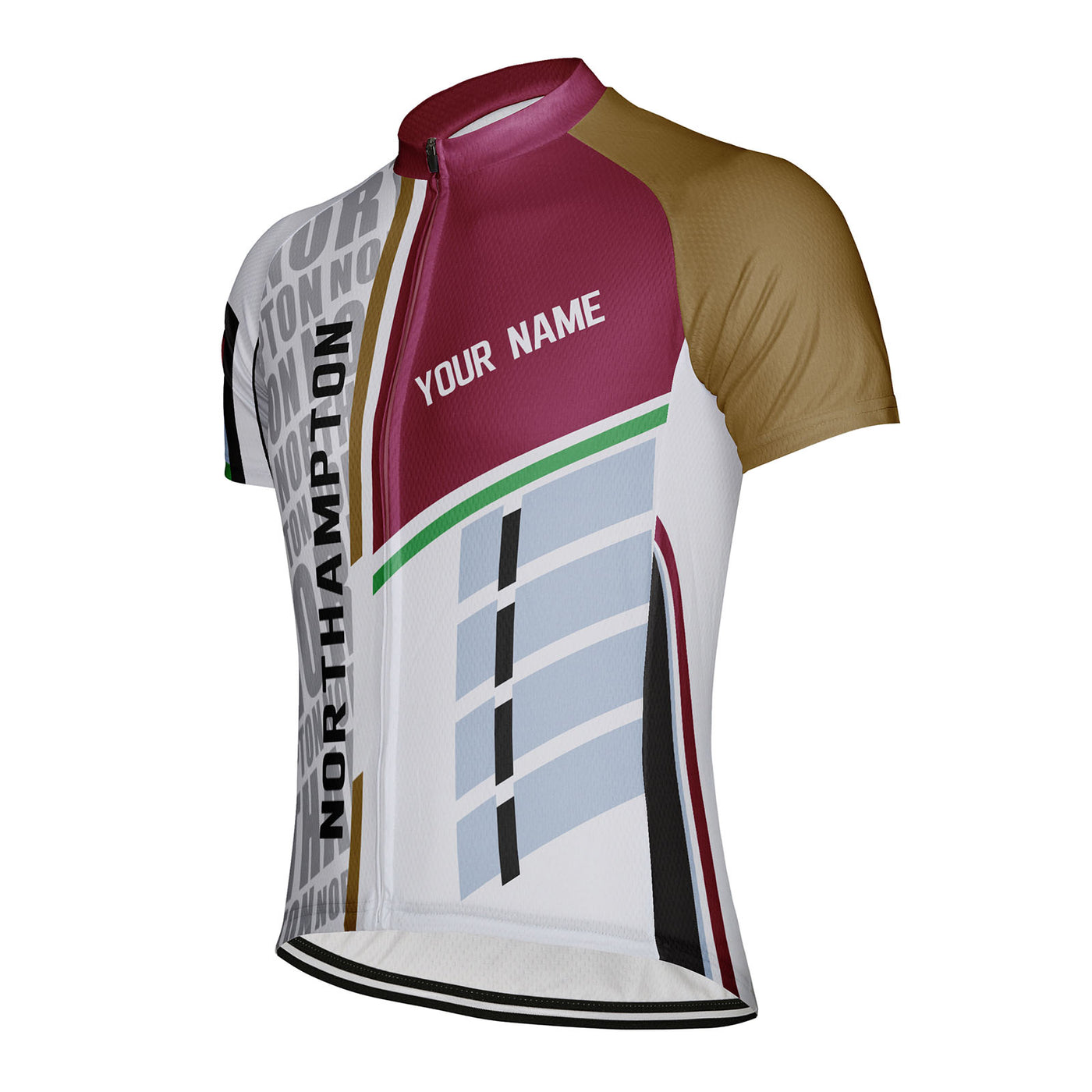 Customized Northampton Men's Cycling Jersey Short Sleeve