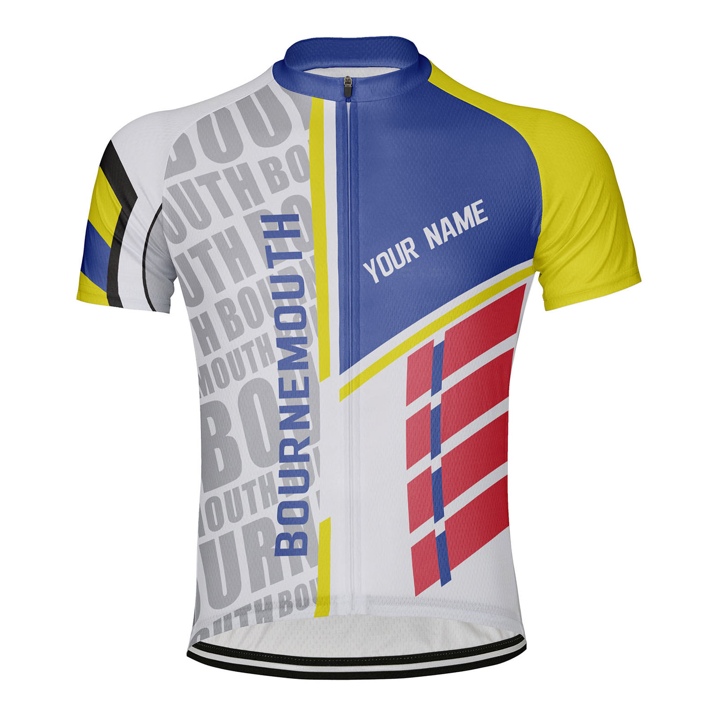 Customized Bournemouth Men's Cycling Jersey Short Sleeve