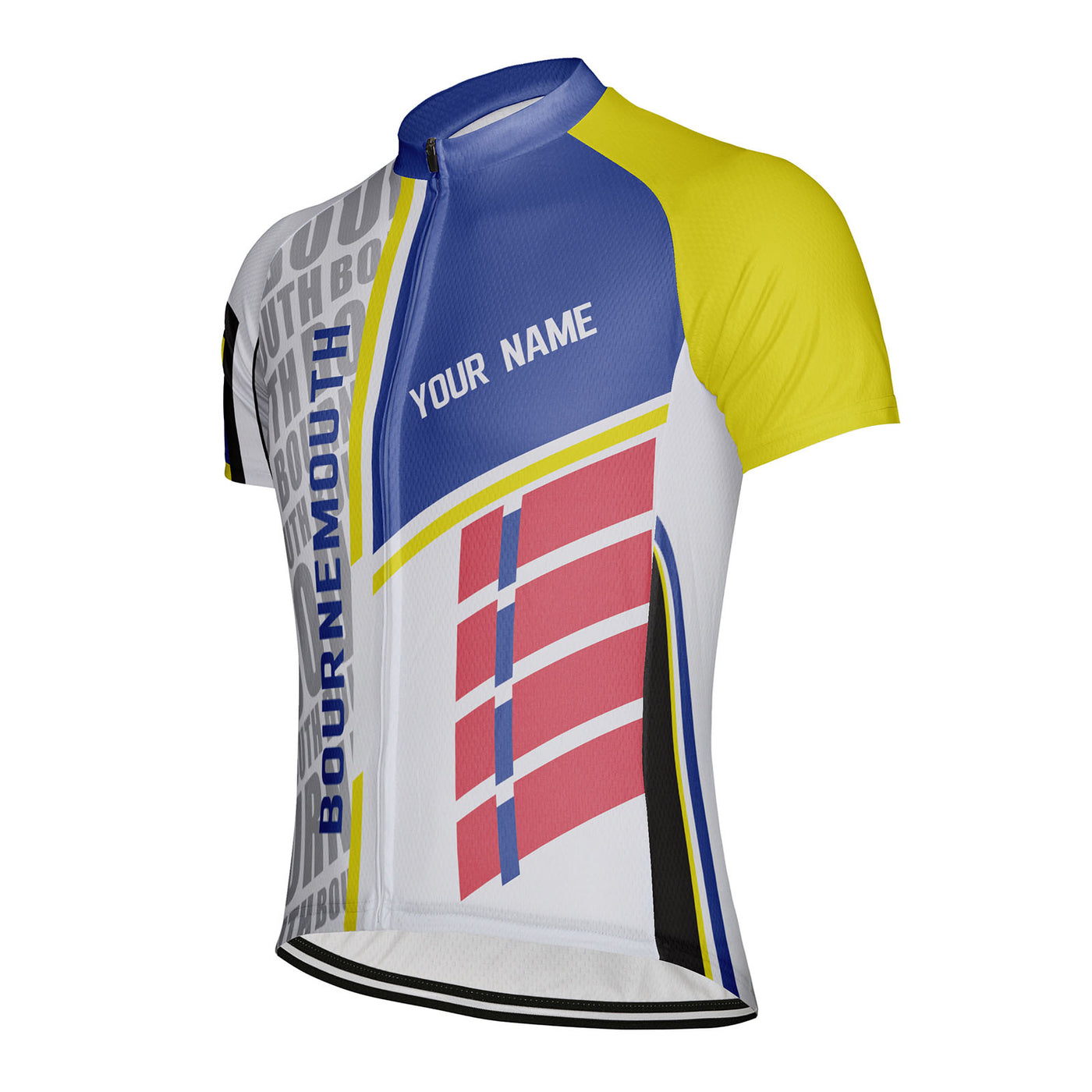 Customized Bournemouth Men's Cycling Jersey Short Sleeve