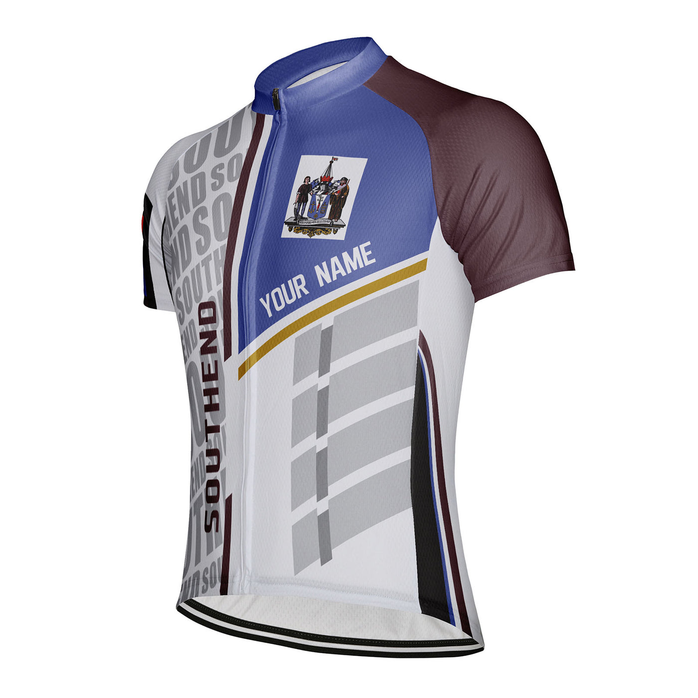 Customized Southend Men's Cycling Jersey Short Sleeve