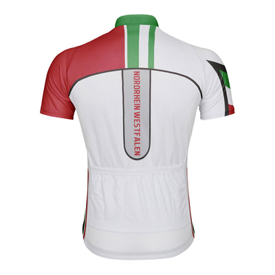 Customized Nordrhein Westfalen Men's Cycling Jersey Short Sleeve