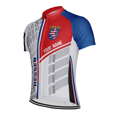 Customized Hessen Men's Cycling Jersey Short Sleeve