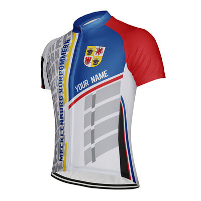 Customized Mecklenburg Vorpommern Men's Cycling Jersey Short Sleeve