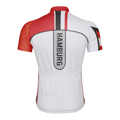 Customized Hamburg Men's Cycling Jersey Short Sleeve