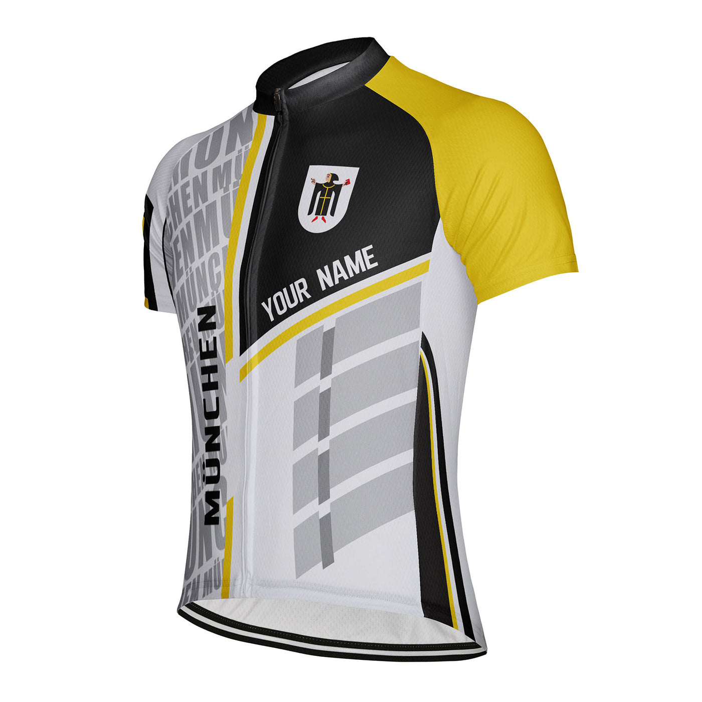 Customized München Men's Cycling Jersey Short Sleeve