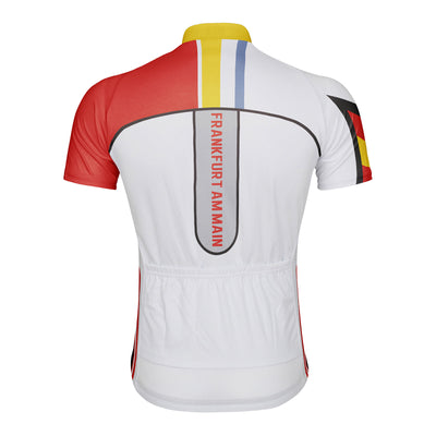 Customized Frankfurt am Main Men's Cycling Jersey Short Sleeve