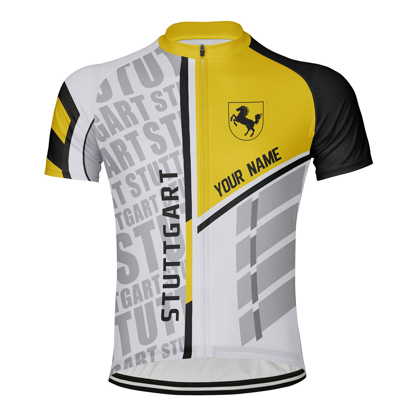 Customized Stuttgart Men's Cycling Jersey Short Sleeve