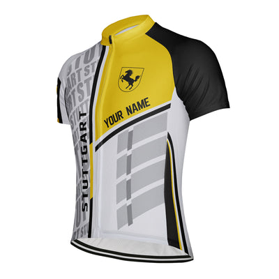 Customized Stuttgart Men's Cycling Jersey Short Sleeve