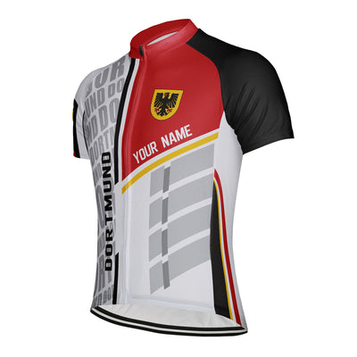 Customized Dortmund Men's Cycling Jersey Short Sleeve