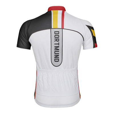 Customized Dortmund Men's Cycling Jersey Short Sleeve