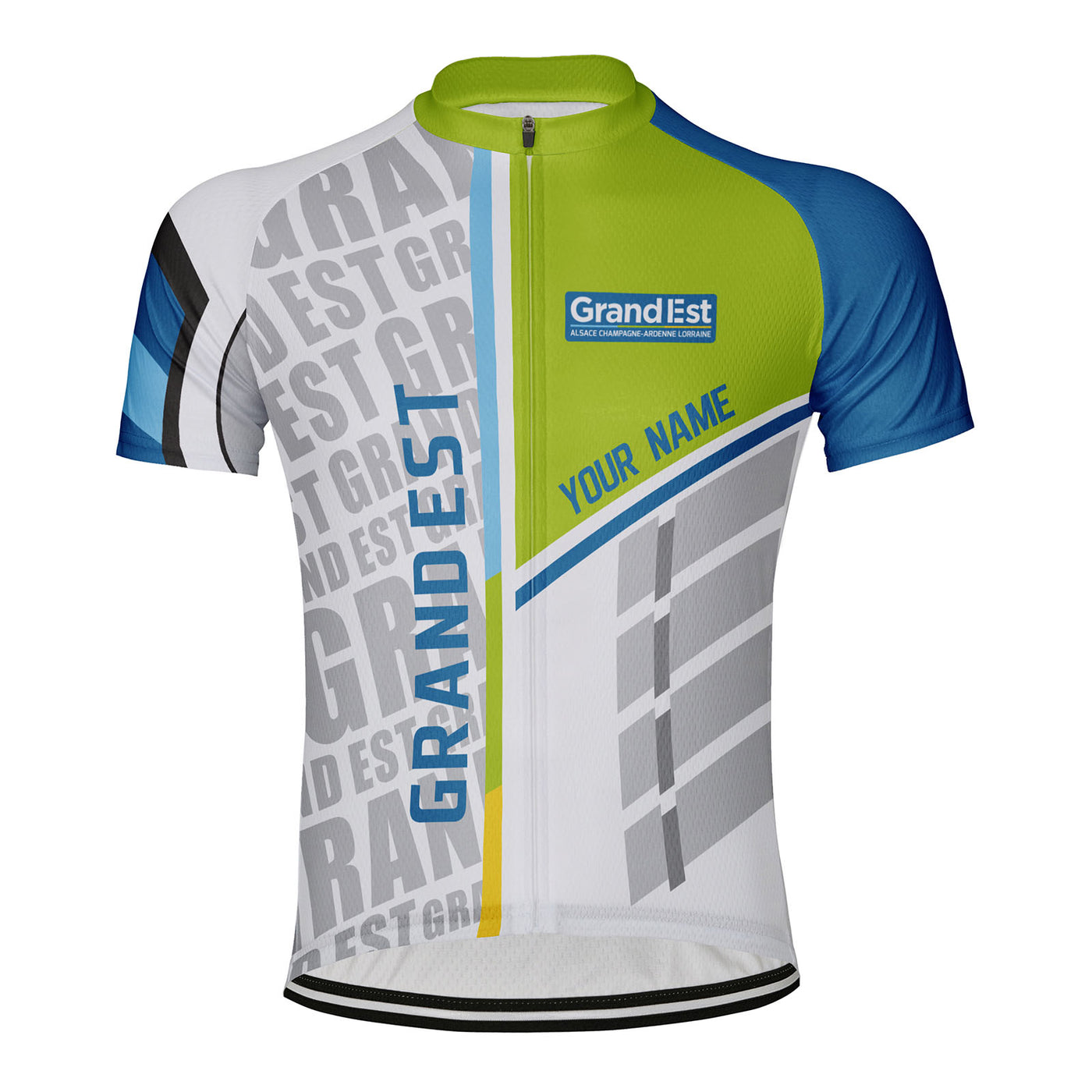 Customized Grand Est Men's Cycling Jersey Short Sleeve