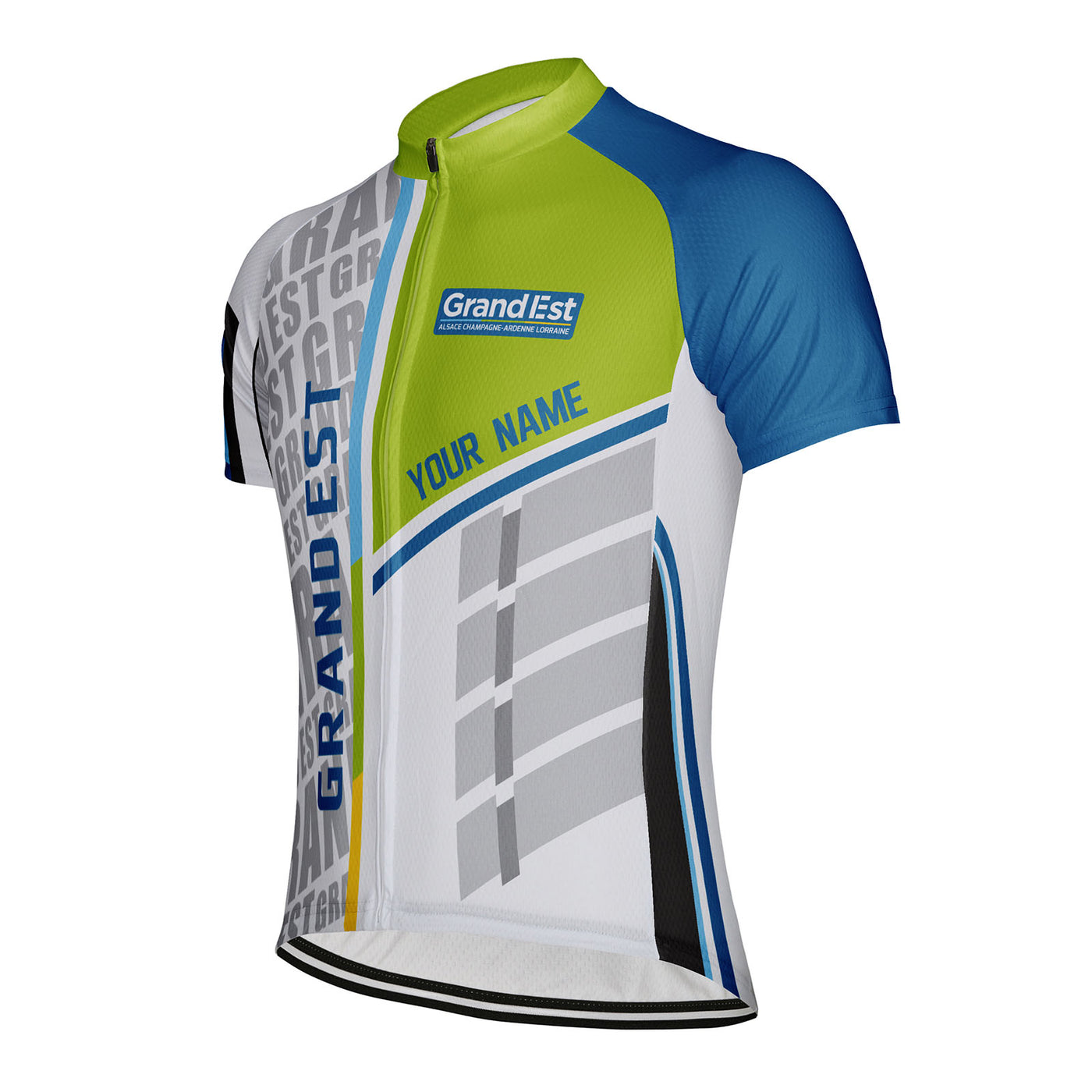 Customized Grand Est Men's Cycling Jersey Short Sleeve