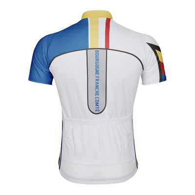 Customized Nouvelle Aquitaine Men's Cycling Jersey Short Sleeve