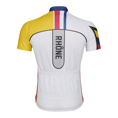 Customized Rhône Men's Cycling Jersey Short Sleeve