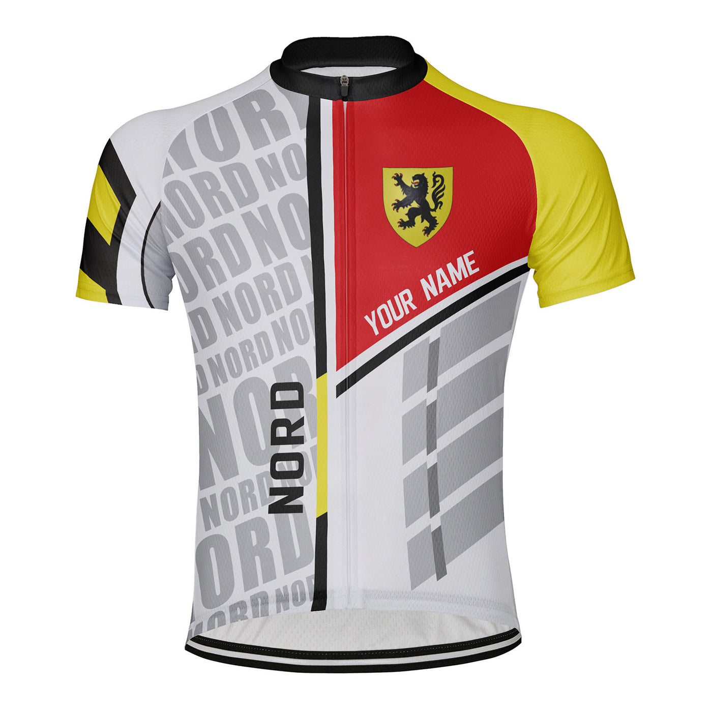 Customized Nord Men's Cycling Jersey Short Sleeve