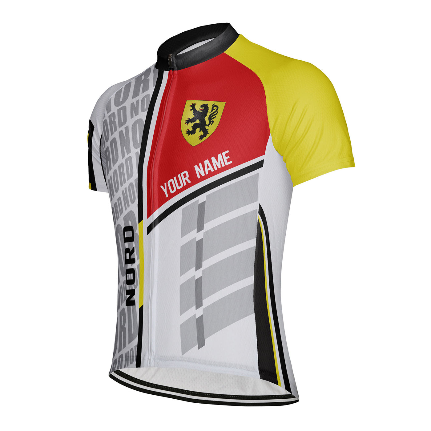 Customized Nord Men's Cycling Jersey Short Sleeve