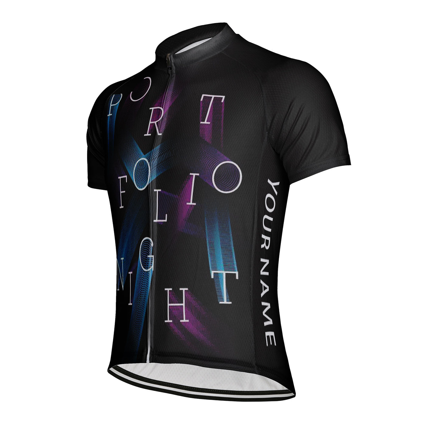 Customized Portfolionight Men's Cycling Jersey Short Sleeve