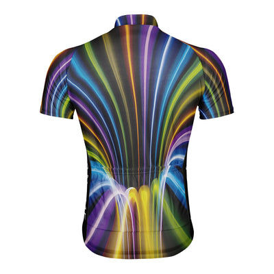 Customized Creative and Colorful Men's Cycling Jersey Short Sleeve