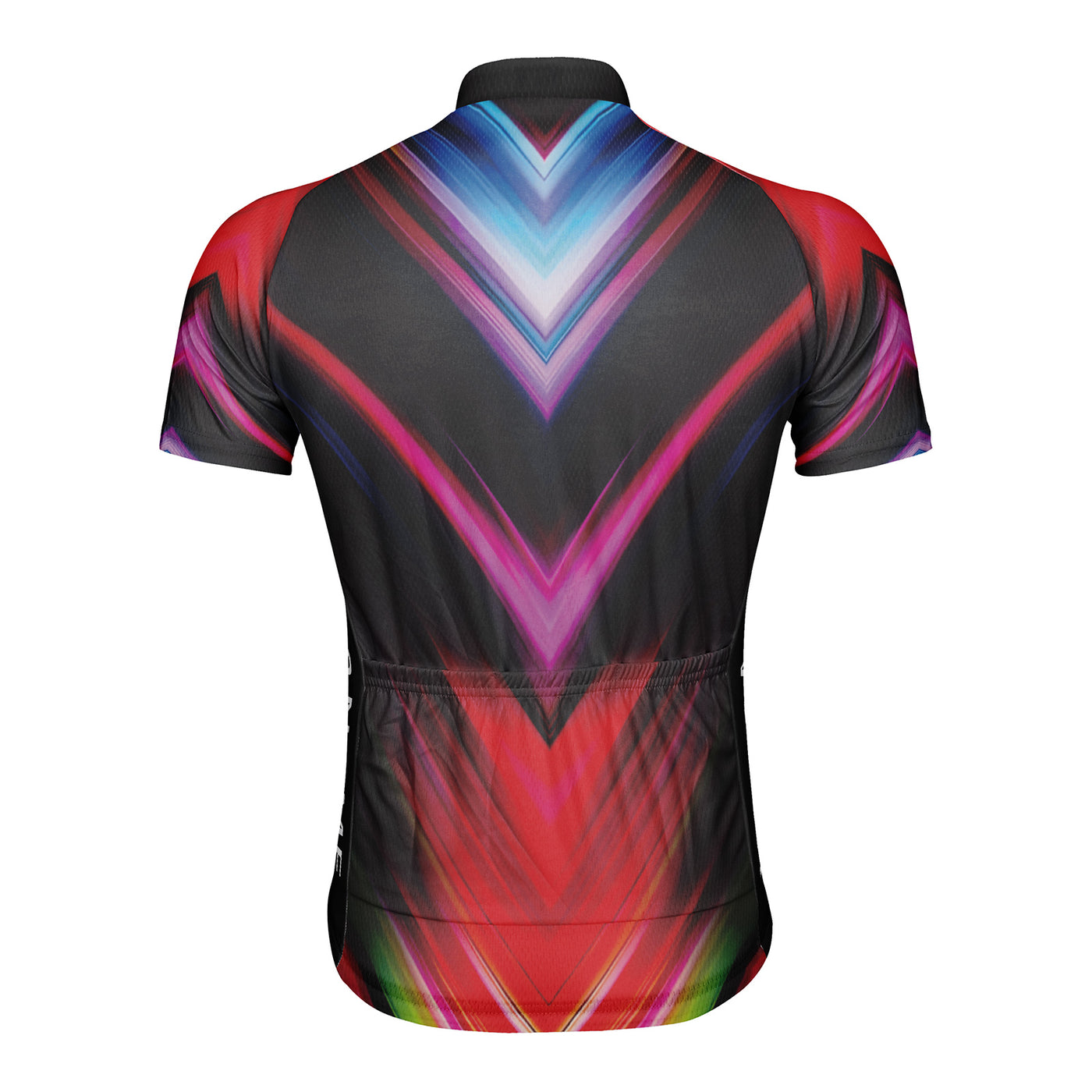 Customized Colored ray Men's Cycling Jersey Short Sleeve