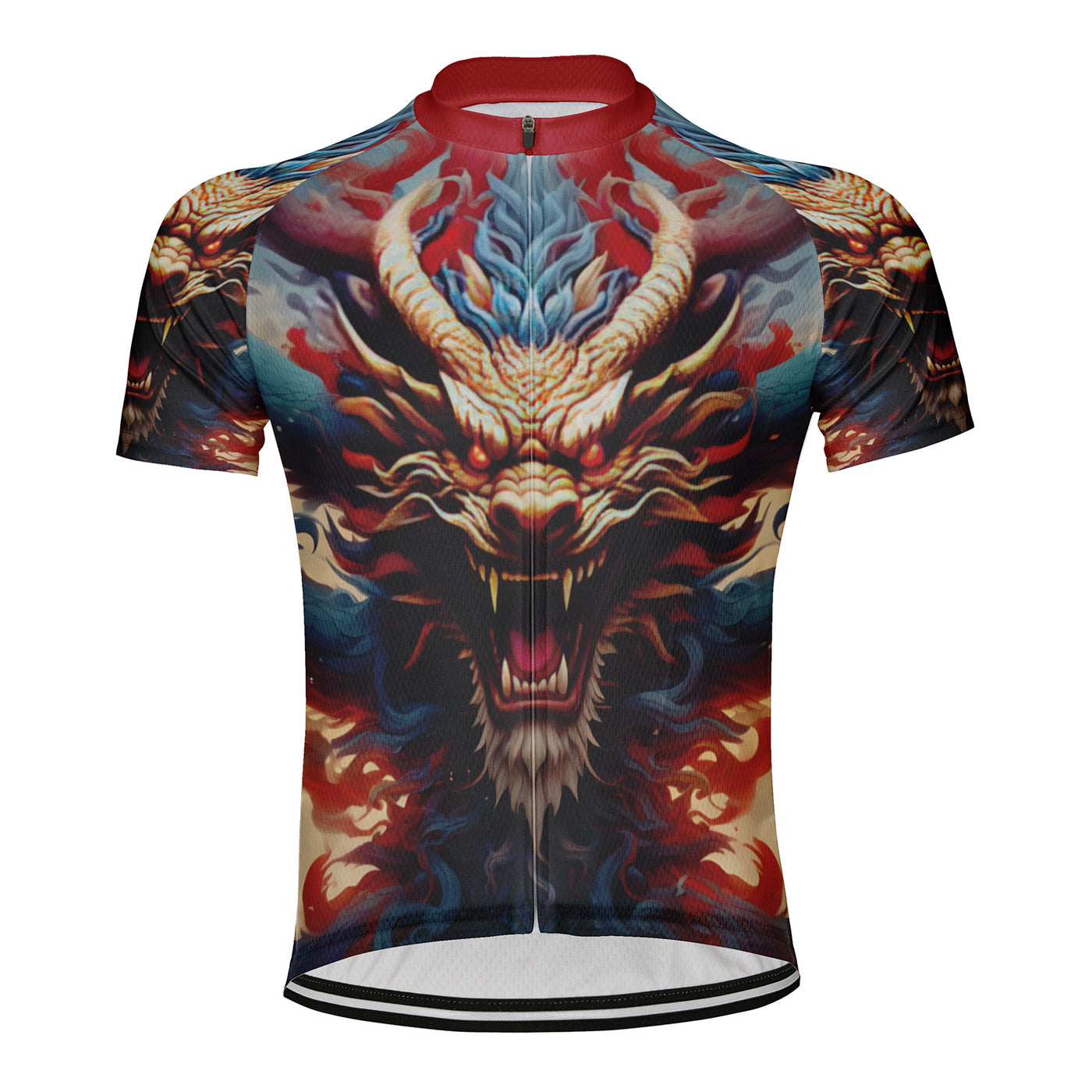 Customized Dragon Men's Cycling Jersey Short Sleeve