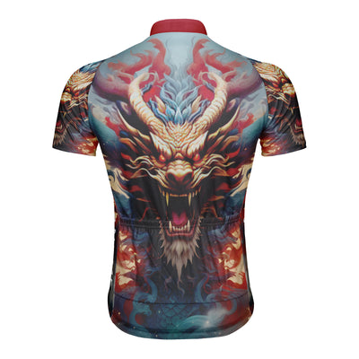 Customized Dragon Men's Cycling Jersey Short Sleeve