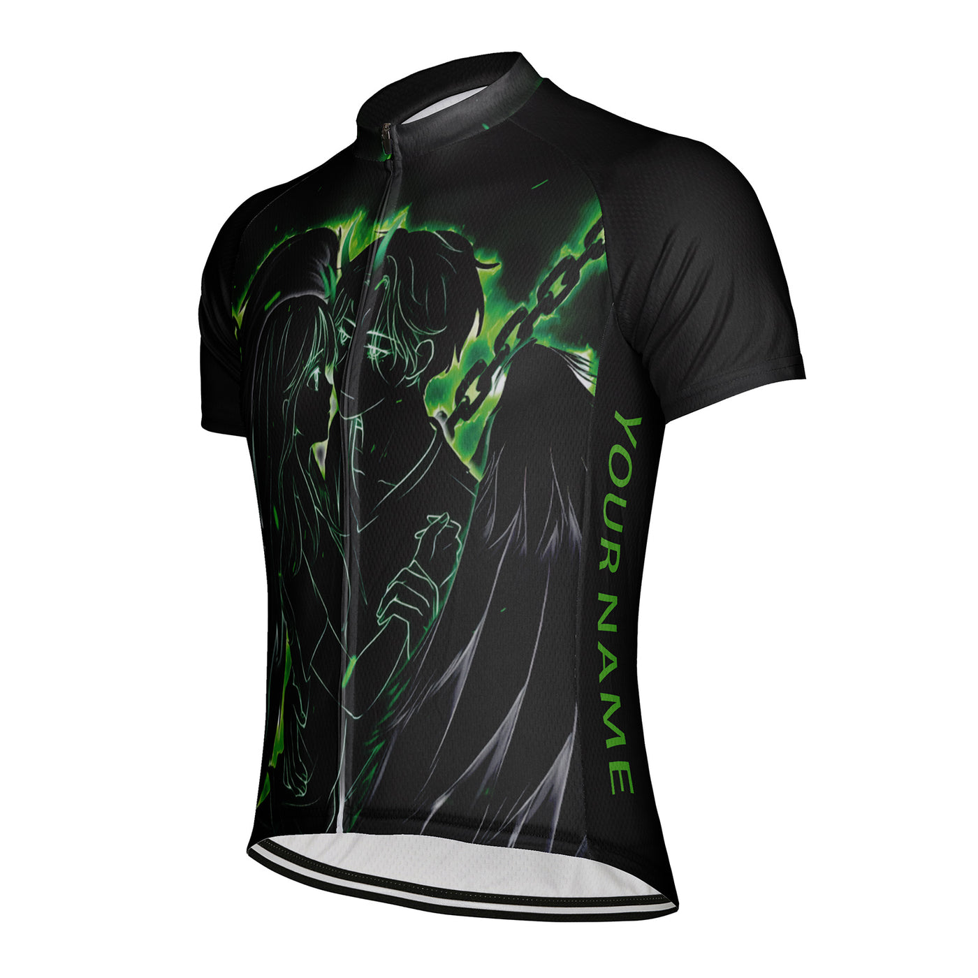Customized Angel Men's Cycling Jersey Short Sleeve