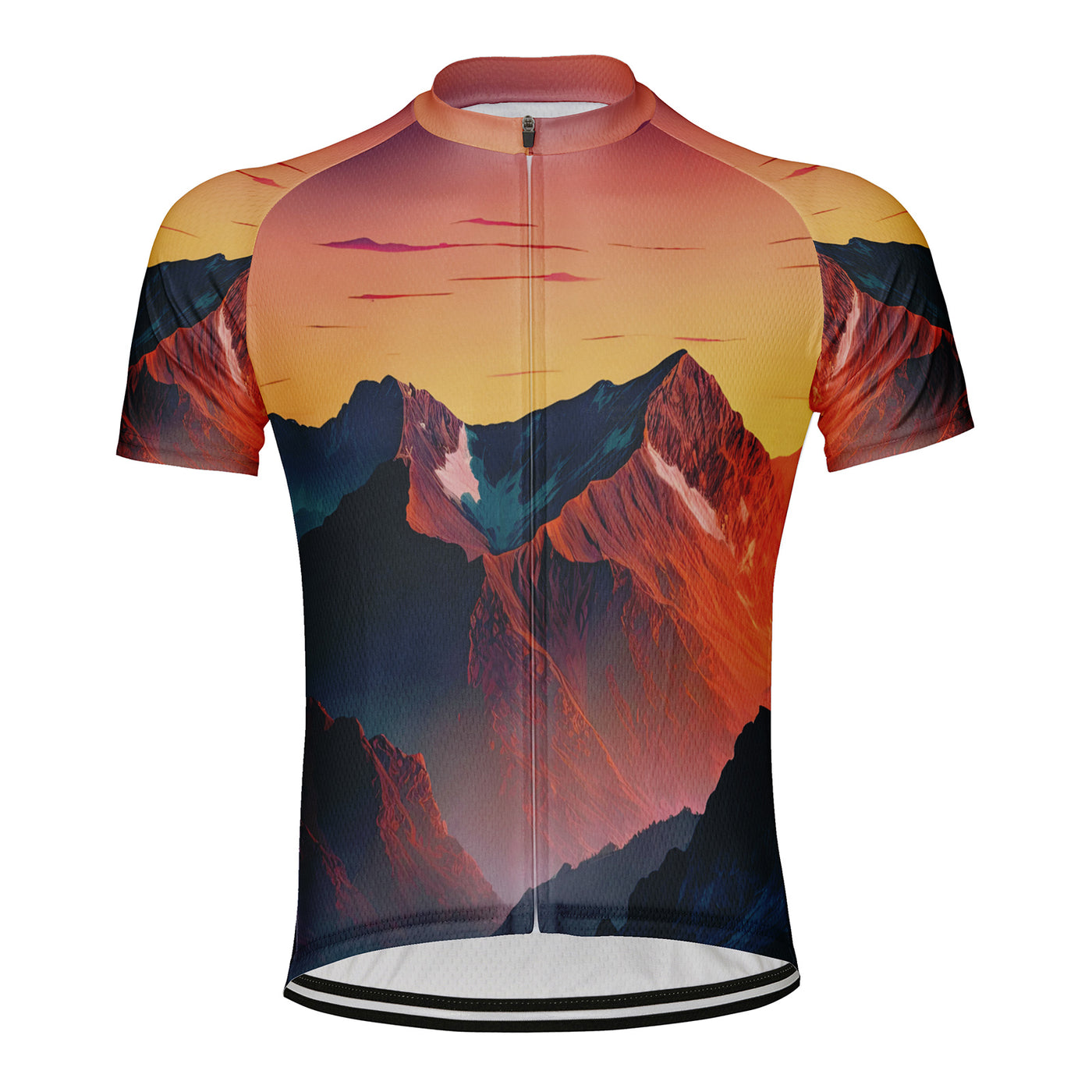 Customized Volcano Men's Cycling Jersey Short Sleeve