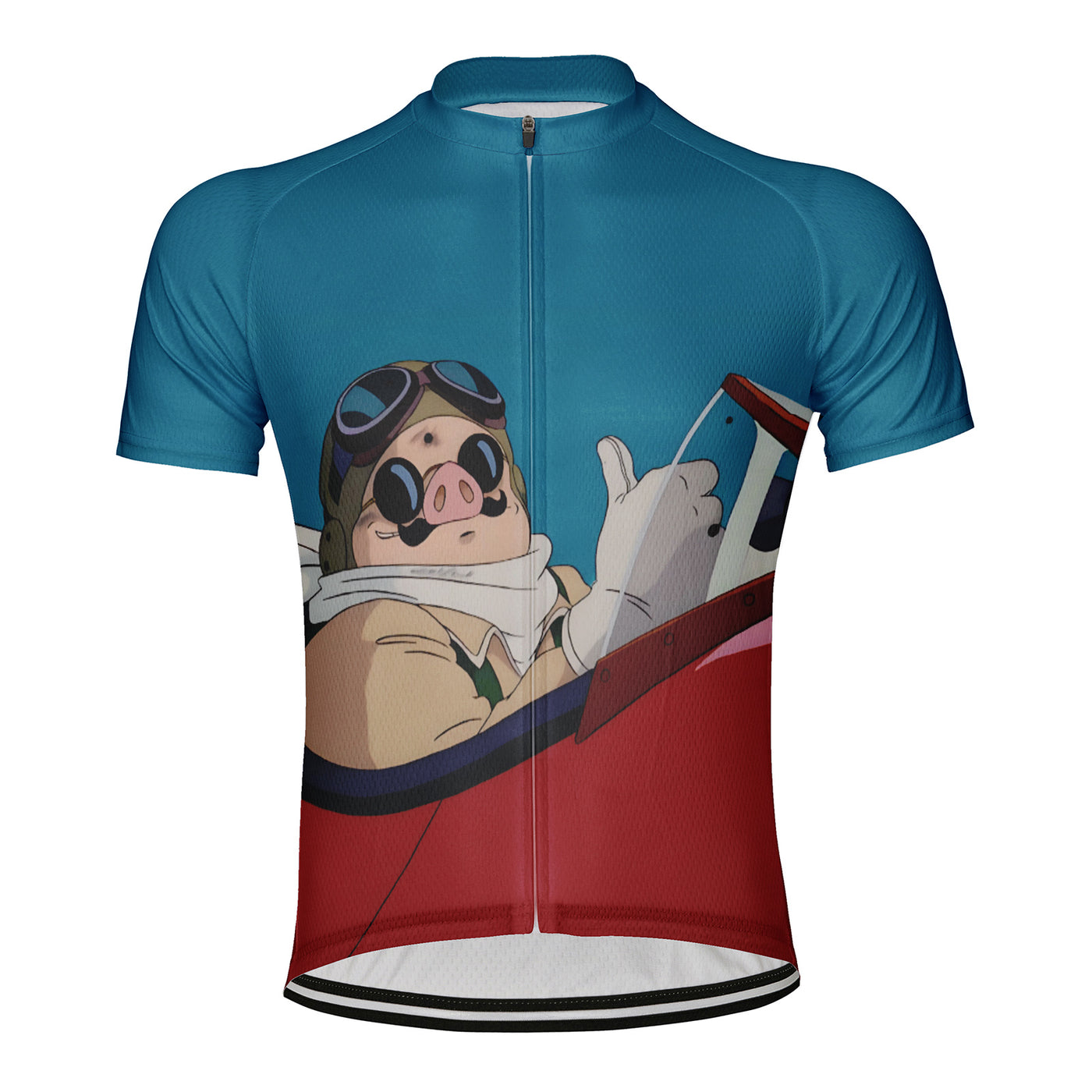 Customized Pig Men's Cycling Jersey Short Sleeve