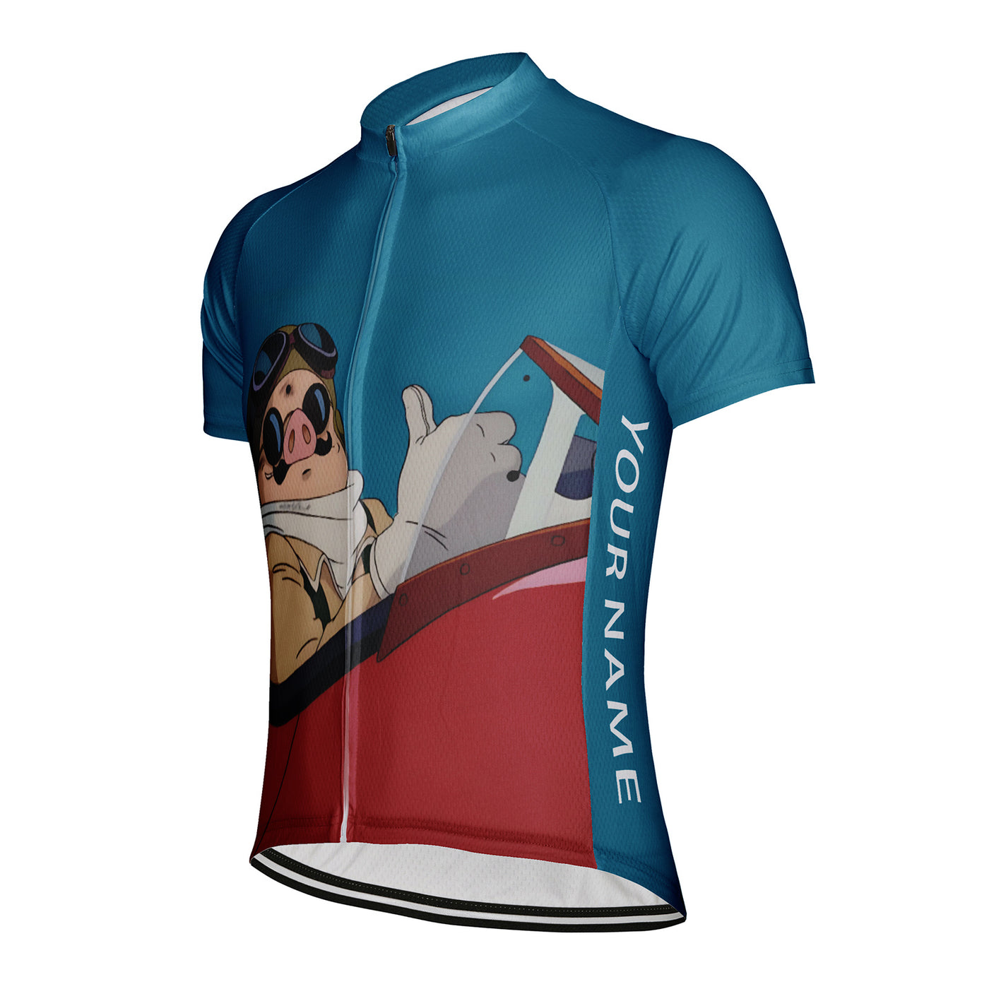 Customized Pig Men's Cycling Jersey Short Sleeve