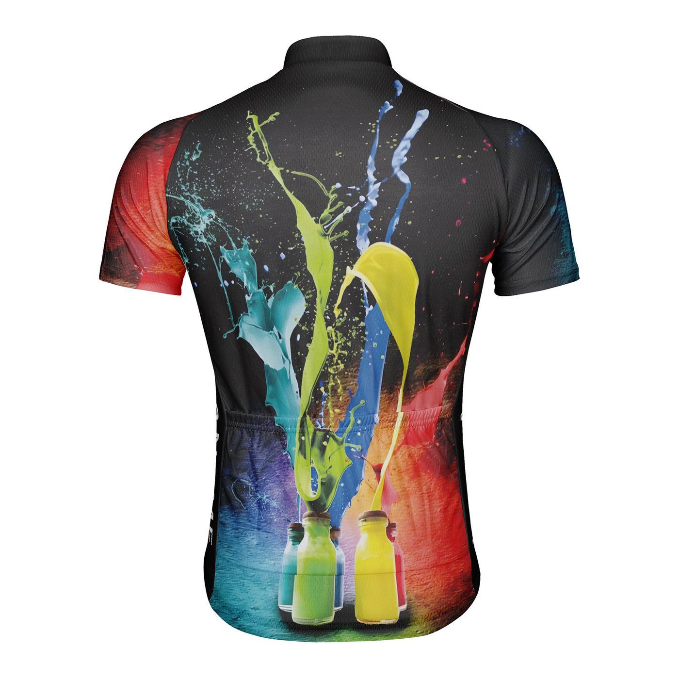 Customized Color Ink Men's Cycling Jersey Short Sleeve