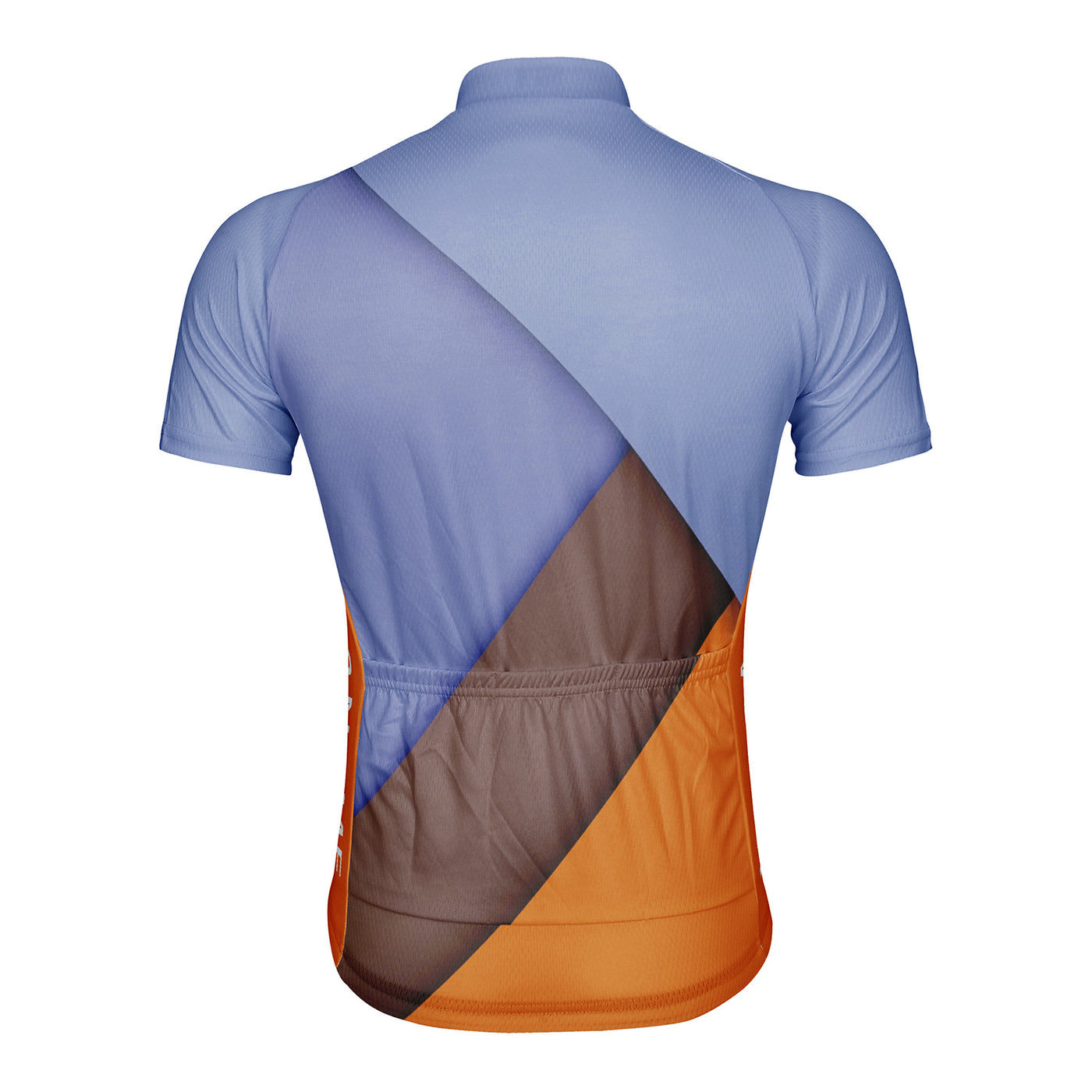 Customized Color Blocking Men's Cycling Jersey Short Sleeve
