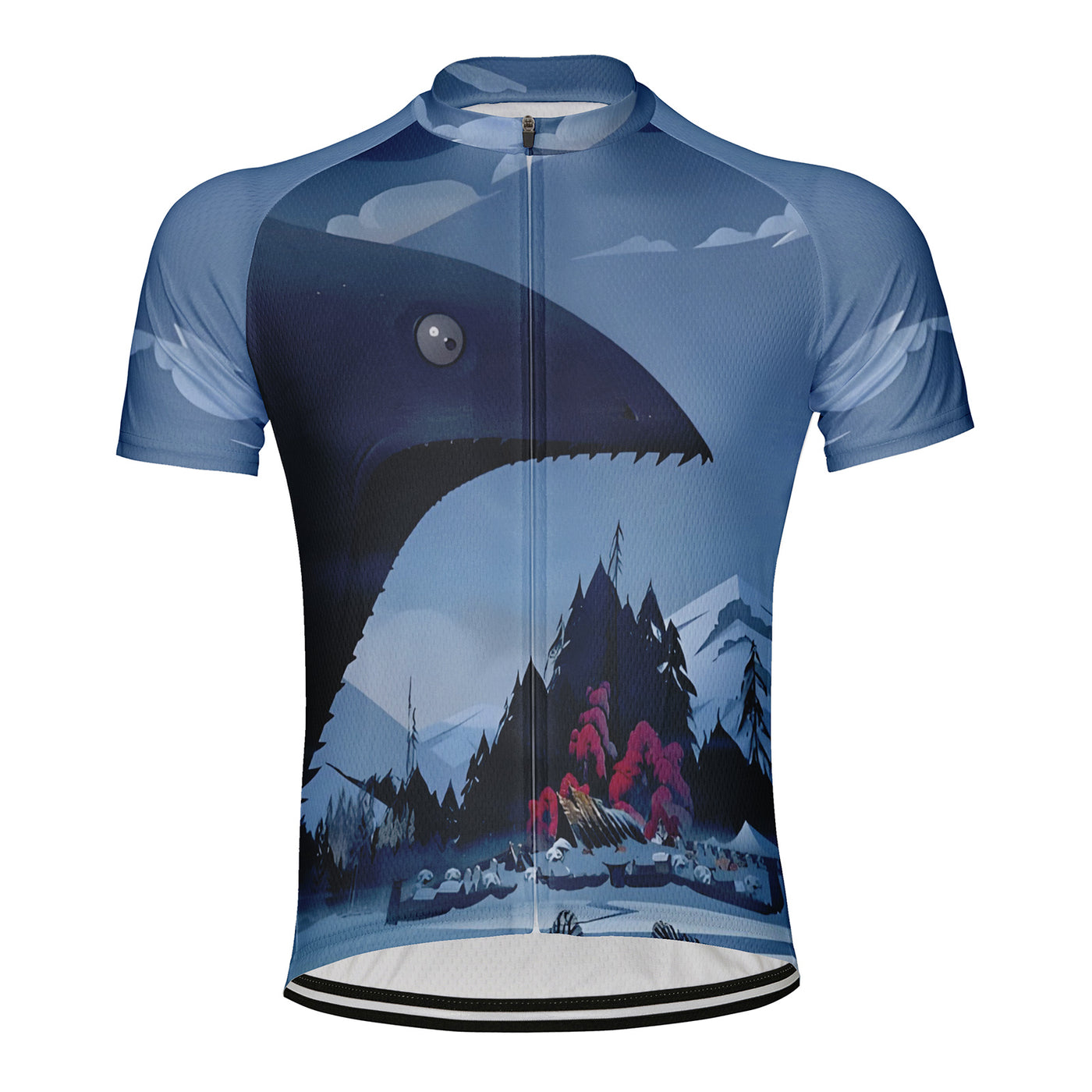 Customized Shark Men's Cycling Jersey Short Sleeve