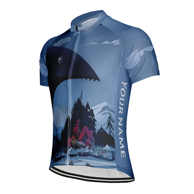 Customized Shark Men's Cycling Jersey Short Sleeve