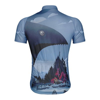 Customized Shark Men's Cycling Jersey Short Sleeve